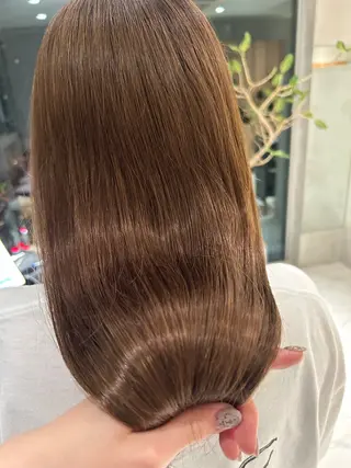 ロング れんか/メンズカット /ベージュ/透明感のヘアスタイル