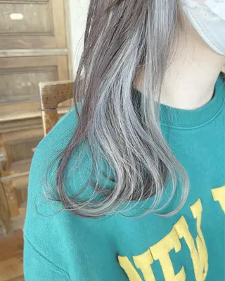 セミロング カラー 剣持友希/ifh iizuka/高崎のヘアスタイル