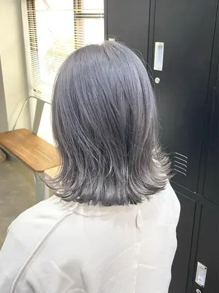 ミディアム カラー パーマ ヘアアレンジ メンズ キッズ ネイル マツエク・マツパ アイブロウ 韓国ボブ/髪質改善 ニュアンス特化RYOのヘアスタイル