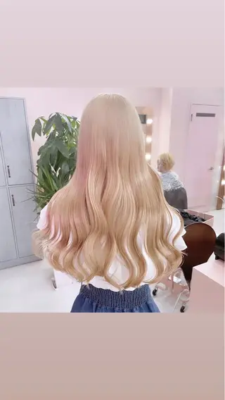ロング カラー 🧸ミルクティー🧸 kousei🧸のヘアスタイル