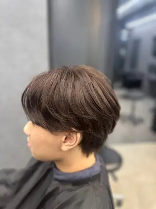 ショート パーマ メンズ REEED所属・メンズカット 中村颯汰のヘアスタイル