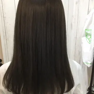 セミロング カラー パーマ embrace エンブレイスのヘアスタイル