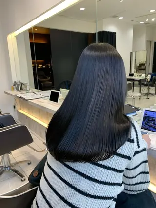 ロング カラー ゆあ♡ ショート特化美容師のヘアスタイル