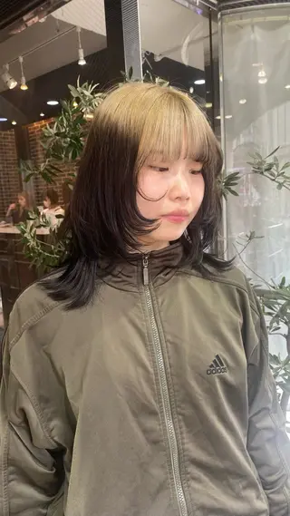 セミロング designcolo r/似合わせNOKAのヘアスタイル