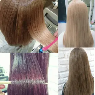 ロング 染野 匠のヘアスタイル