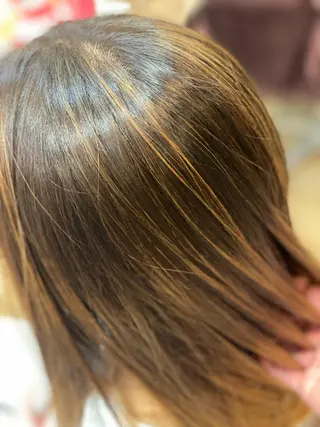 セミロング 鈴木 雅人のヘアスタイル