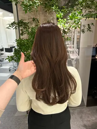 ロング カラー 美髪矯正/ 伊藤 更のヘアスタイル