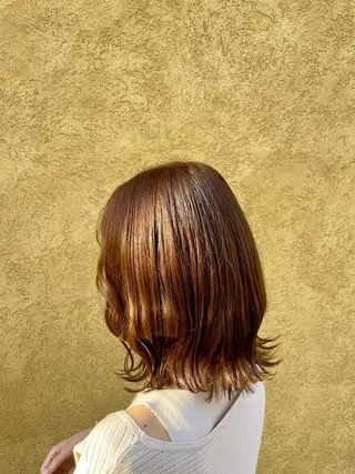 ミディアム カラー パーマ ヘアアレンジ メンズ Hair make frei所属・メンズ専門美容師 堀井隼のヘアスタイル