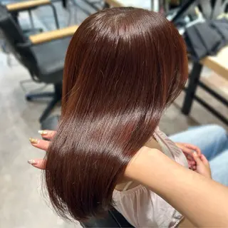 ミディアム カラー 透明感カラー/ネイル COCORO 🎀のヘアスタイル