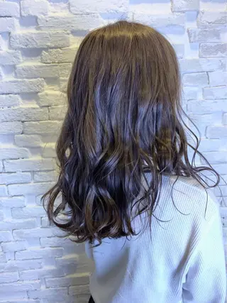 ロング カラー 橋口 祐樹のヘアスタイル