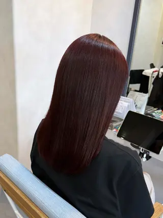 セミロング 髪のお悩みお任せ ください坂 要司のヘアスタイル