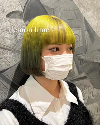 ショート カラー Kana 🍋 ハイトーン【高円寺】のヘアスタイル