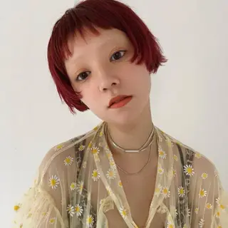 ショート カラー FILMS / yuuna 🦢🫗のヘアスタイル