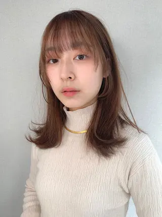 セミロング カラー ELTE表参道所属・✨上品レディーなヘア スタイルへ✨髙木諒也のヘアスタイル