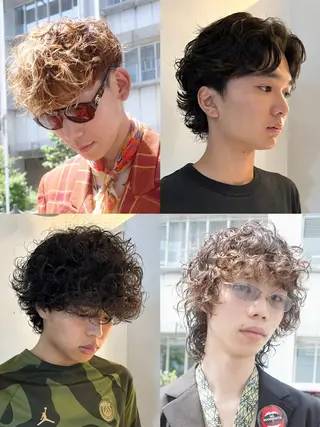メンズ 【Pia】吉谷 翔陽/メンズパーマのヘアスタイル