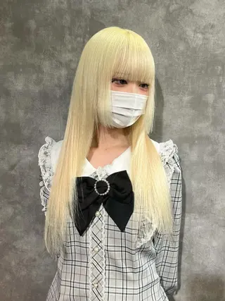 ロング 山口 真世のヘアスタイル