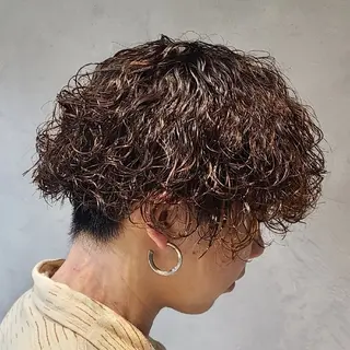 パーマ ミディアム メンズ KAZUMA /メンズ特化/パーマのヘアスタイル