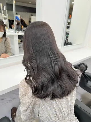 セミロング レイヤー/韓国❣️ 髪質改善/亘紘輝のヘアスタイル