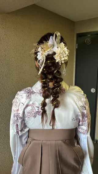 ロング ヘアアレンジ chouette/ 根本優希のヘアスタイル