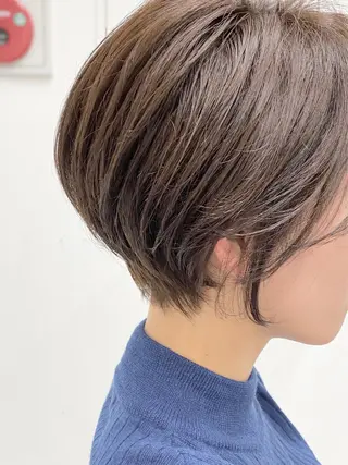 ショート カラー 似合わせ専門美容師 なかじまのヘアスタイル