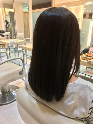 ミディアム カラー 後藤 瑞季のヘアスタイル