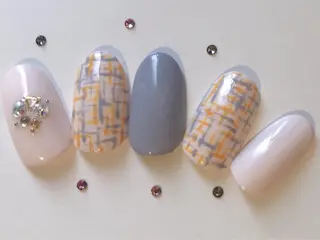 ネイル imymemine所属・渡邊 束紗のネイルデザイン