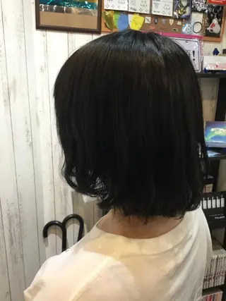 ミディアム カラー embrace エンブレイスのヘアスタイル