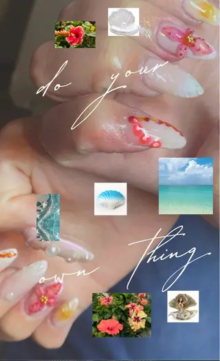 ネイル free hug Hiromiのネイルデザイン