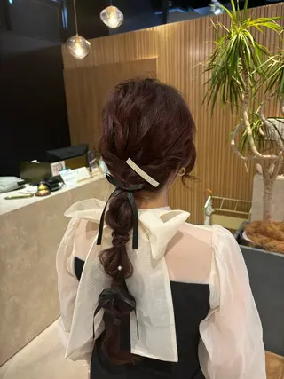 ヘアアレンジ 柳原 愛梨のマツエク・マツパデザイン