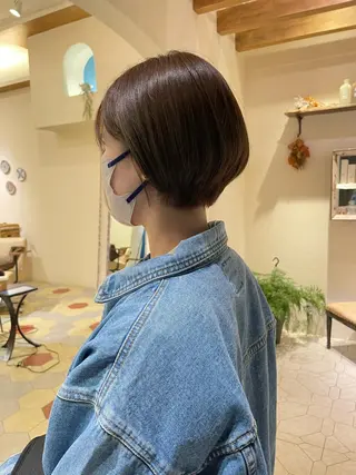 ショート 土屋 美賀のヘアスタイル