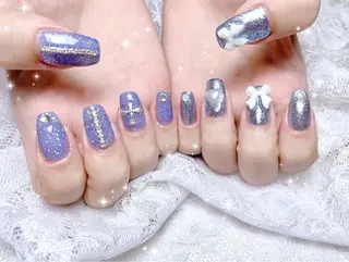 ネイル FLARE NAIL フレアネイルのネイルデザイン