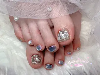 ショート Hanaai salon あまねのネイルデザイン