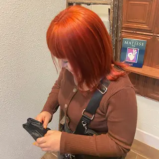 カラー 松野 心音のヘアスタイル