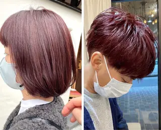 カラー 透明感/艶髪/ 石山浩二のヘアスタイル