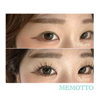 マツエク・マツパ MEMOTTO CHIHIROのマツエク・マツパデザイン