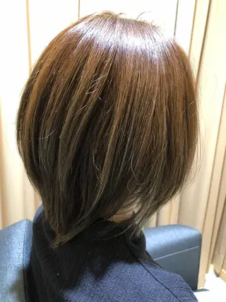 ミディアム 田辺 黎花のヘアスタイル