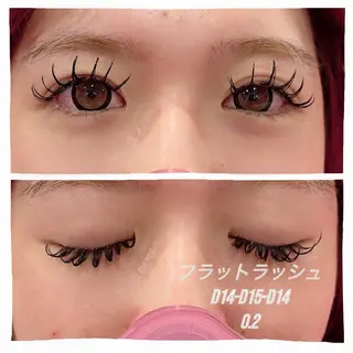 マツエク・マツパ SESUNNY セサニー MEGUのマツエク・マツパデザイン