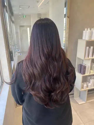 ロング カラー 韓国ヘア・カラー 🩵SHIZUKUのヘアスタイル