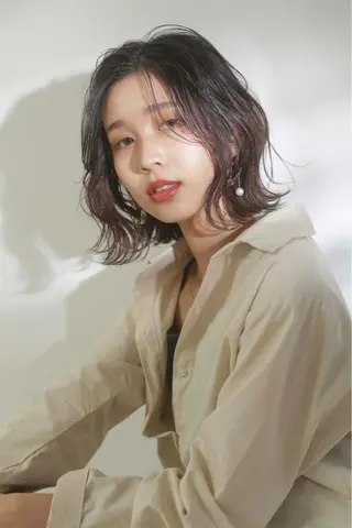 ショート MODEks eau 佐藤優志のヘアスタイル