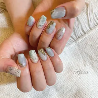 ネイル revia所属・ERI Nailistのネイルデザイン