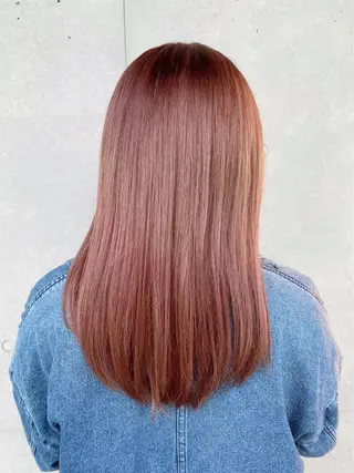 ロング カラー 鈴木 華枝のヘアスタイル