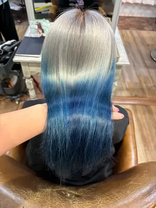 ロング ハイーンカラー/外国 人風カラー/ミノリのヘアスタイル