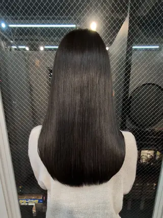 ロング Mood hair salon所属・髪質改善.縮毛矯正 ×韓国ヘアyukiのヘアスタイル