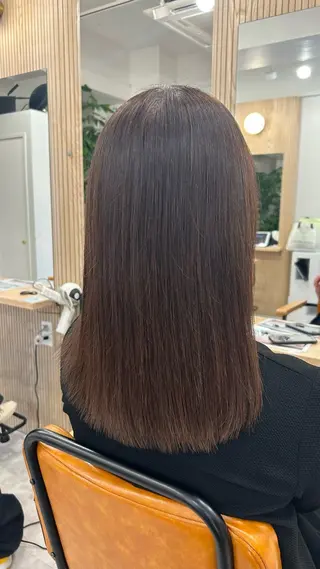 セミロング 🥞夏穂【かほ】🥞 /似合わせ/ヘアケアのヘアスタイル