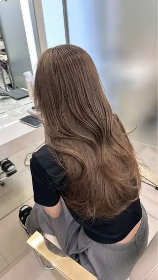 ロング カラー COA /透明感 カラー/ rin🎀のヘアスタイル