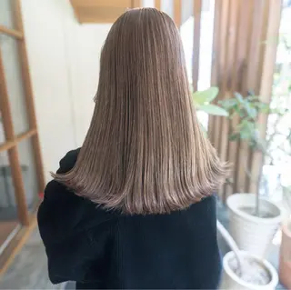 セミロング カラー Genta @gegege75のヘアスタイル