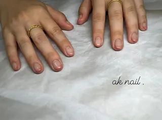 ショート ネイル ak nail .のネイルデザイン