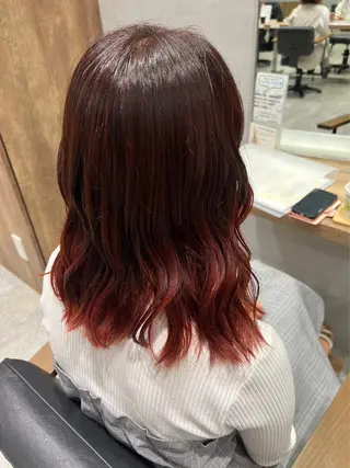 ロング カラー 一樹ハイトーン/ブリ ーチ/透明感カラーのヘアスタイル