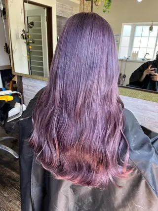 ロング カラー 渡辺 健太のヘアスタイル