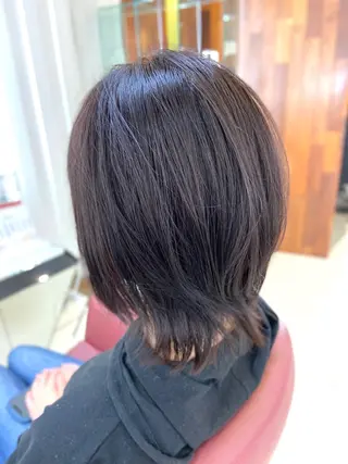 ミディアム カラー 【髪質改善×カラー】 QUALIS沓掛貴浩のヘアスタイル